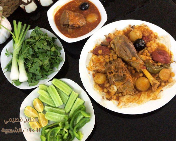 صور اكلة تشريب لحم غنم احمر عراقي thareed recipe