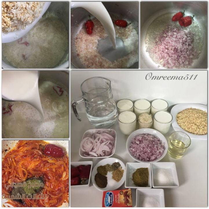 وصفة طريقة طبخ وعمل اكلة جريش ابيض بالصور jareesh recipe