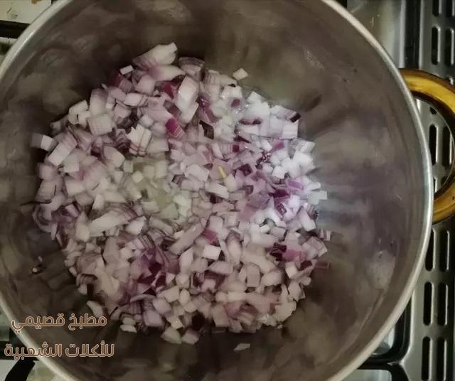 صور وصفة طريقة طبخ وعمل الكمونية السعودية بكرشة الخروف