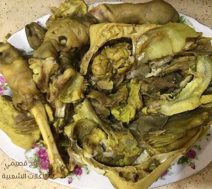 وصفة اكلة طريقة الباجة العراقية سهله ولذيذه بالصور trotter recipe