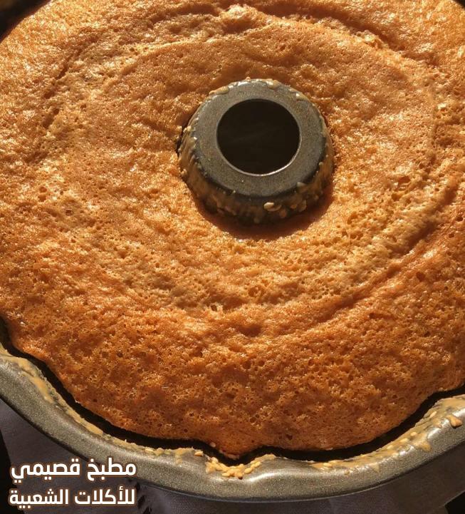 وصفة كيكة قرص عقيلي هند الفوزان gers ogaily cake recipe