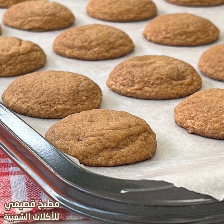 صورة وصفة كوكيز الزنجبيل crispy ginger cookies
