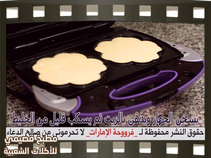 صور وصفة عمل الوافل بالماكينة زي المحلات waffles with waffle maker