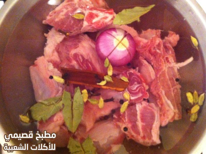صور وصفة مرقة الفقع مع اللحم من المطبخ السوري syrian terfeziaceae lamb stew recipe