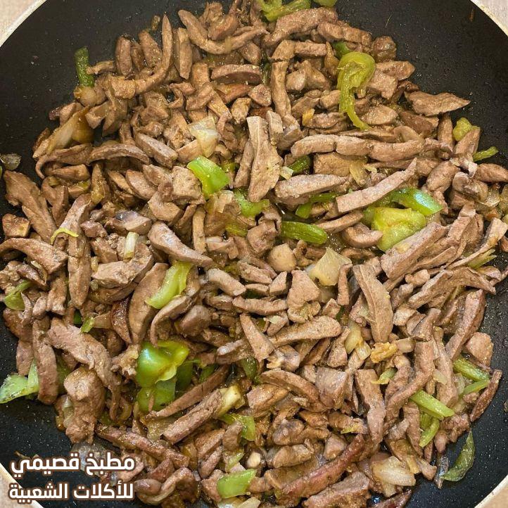 صور وصفة طبخ اكلة كبدة اسكندراني زي المحلات و العربيات و المطاعم لذيذة